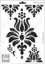 Schablone-Stencil A4 070-1101 Ornament Brokat